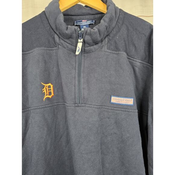 Vineyard Vines Sankaty Pullover Mens XXL Detroit Tigers #D - Picture 5 of 7